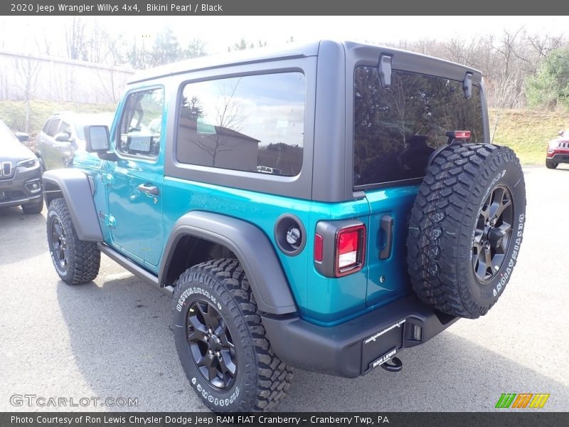 Bikini Pearl / Black 2020 Jeep Wrangler Willys 4x4