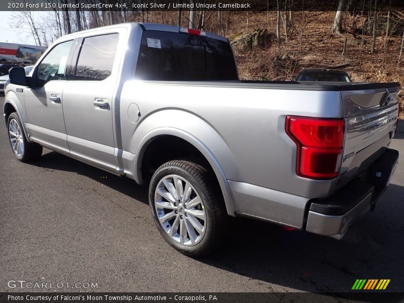Iconic Silver / Limited Unique Camelback 2020 Ford F150 Limited SuperCrew 4x4