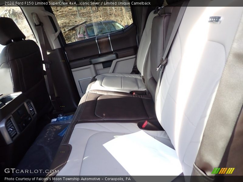 Rear Seat of 2020 F150 Limited SuperCrew 4x4