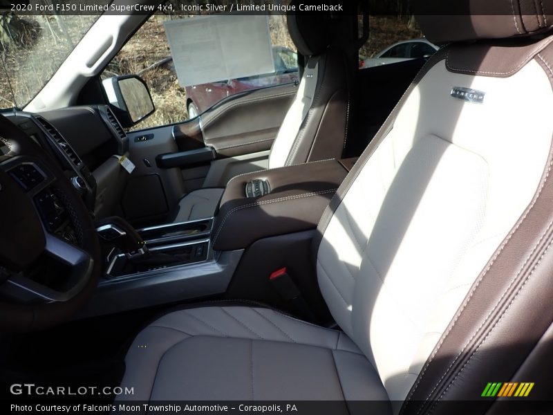 Front Seat of 2020 F150 Limited SuperCrew 4x4