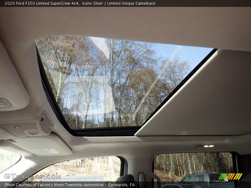 Sunroof of 2020 F150 Limited SuperCrew 4x4
