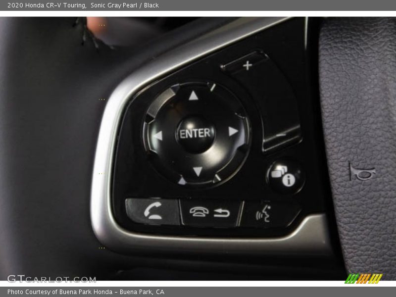 Sonic Gray Pearl / Black 2020 Honda CR-V Touring