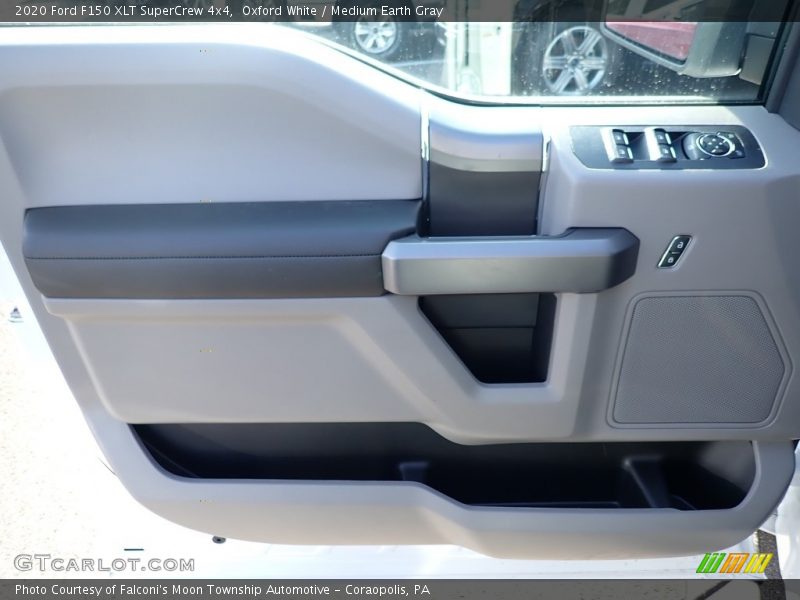 Oxford White / Medium Earth Gray 2020 Ford F150 XLT SuperCrew 4x4