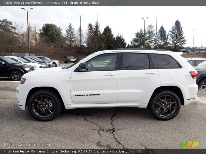 Bright White / Black 2020 Jeep Grand Cherokee Limited X 4x4