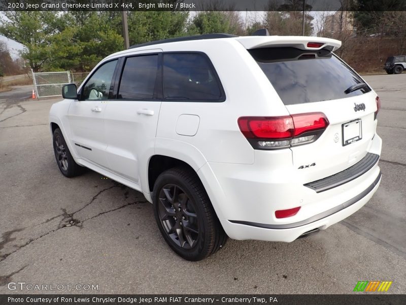 Bright White / Black 2020 Jeep Grand Cherokee Limited X 4x4