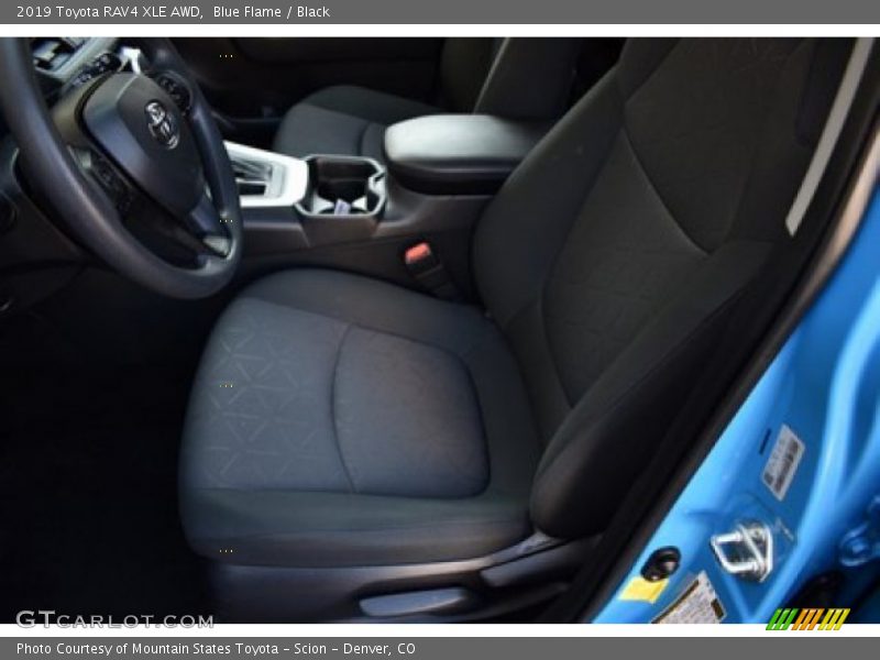 Blue Flame / Black 2019 Toyota RAV4 XLE AWD