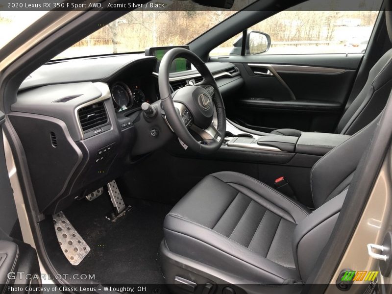Atomic Silver / Black 2020 Lexus RX 350 F Sport AWD