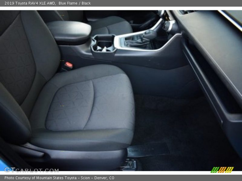 Blue Flame / Black 2019 Toyota RAV4 XLE AWD