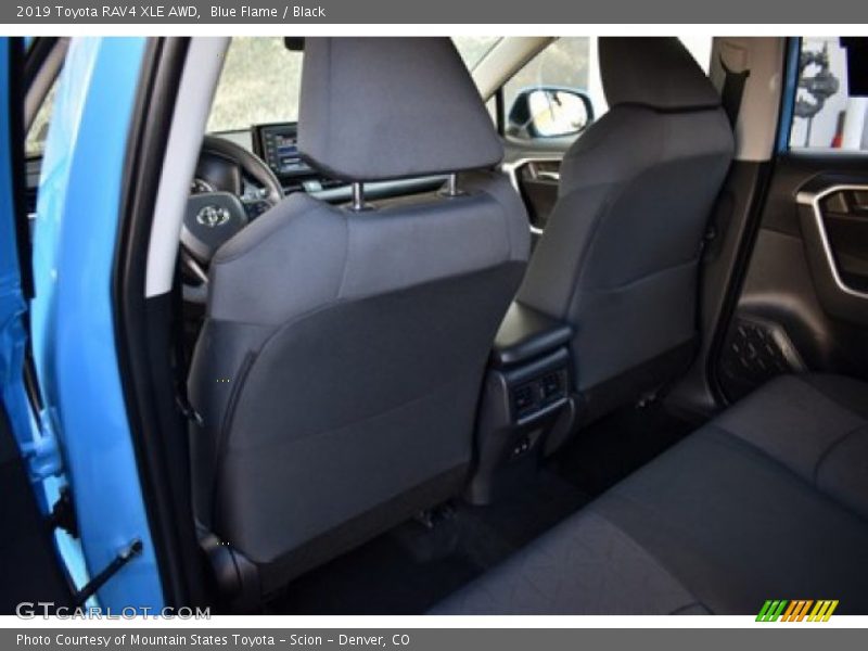 Blue Flame / Black 2019 Toyota RAV4 XLE AWD