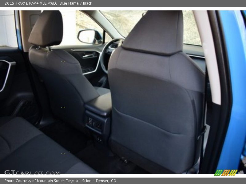 Blue Flame / Black 2019 Toyota RAV4 XLE AWD