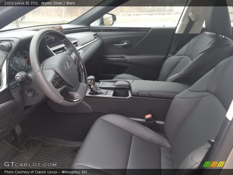 Atomic Silver / Black 2020 Lexus ES 350