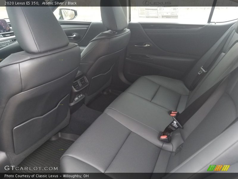 Atomic Silver / Black 2020 Lexus ES 350