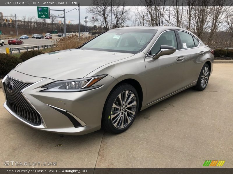 Atomic Silver / Black 2020 Lexus ES 300h