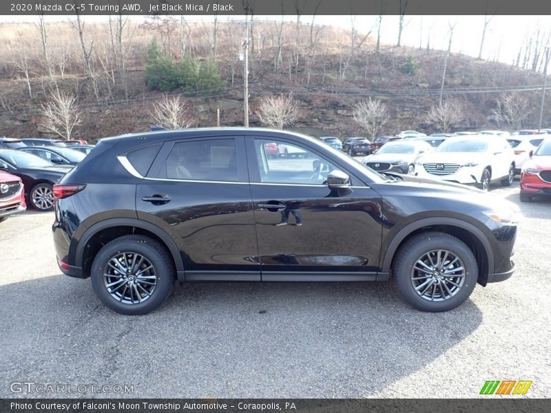 Jet Black Mica / Black 2020 Mazda CX-5 Touring AWD