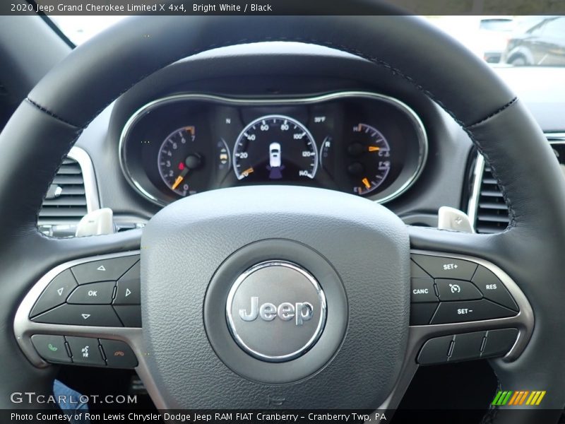 Bright White / Black 2020 Jeep Grand Cherokee Limited X 4x4