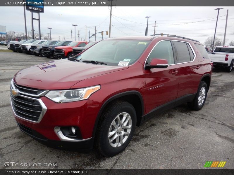Cajun Red Tintcoat / Jet Black 2020 Chevrolet Traverse LT