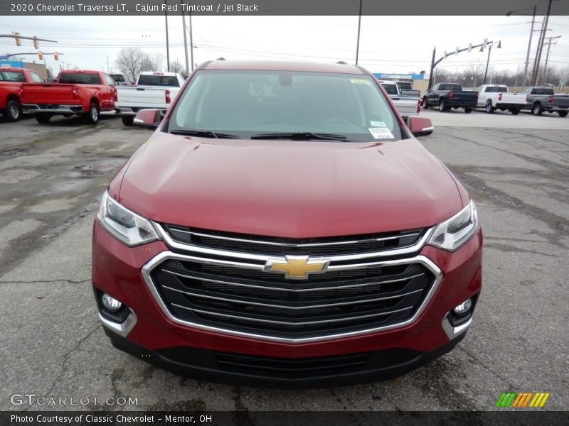 Cajun Red Tintcoat / Jet Black 2020 Chevrolet Traverse LT