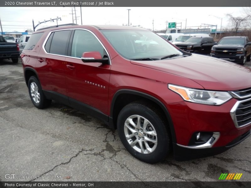 Cajun Red Tintcoat / Jet Black 2020 Chevrolet Traverse LT
