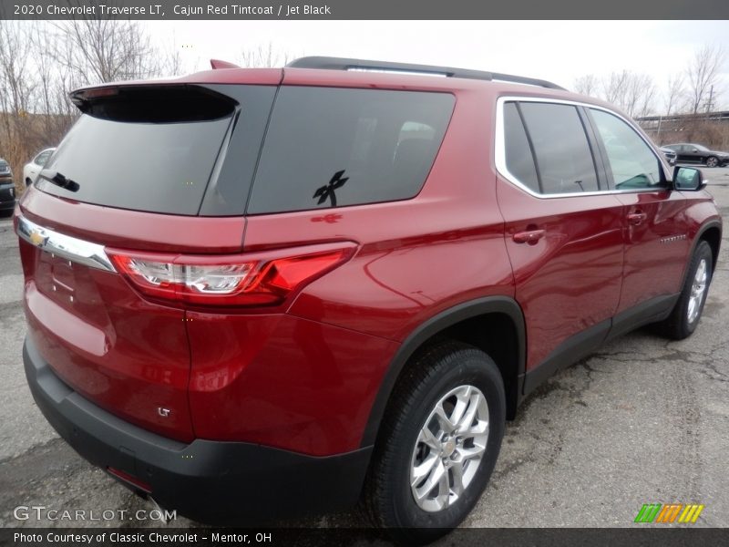 Cajun Red Tintcoat / Jet Black 2020 Chevrolet Traverse LT