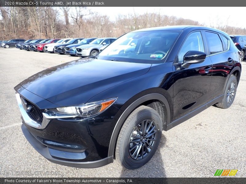 Jet Black Mica / Black 2020 Mazda CX-5 Touring AWD