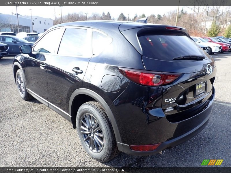 Jet Black Mica / Black 2020 Mazda CX-5 Touring AWD