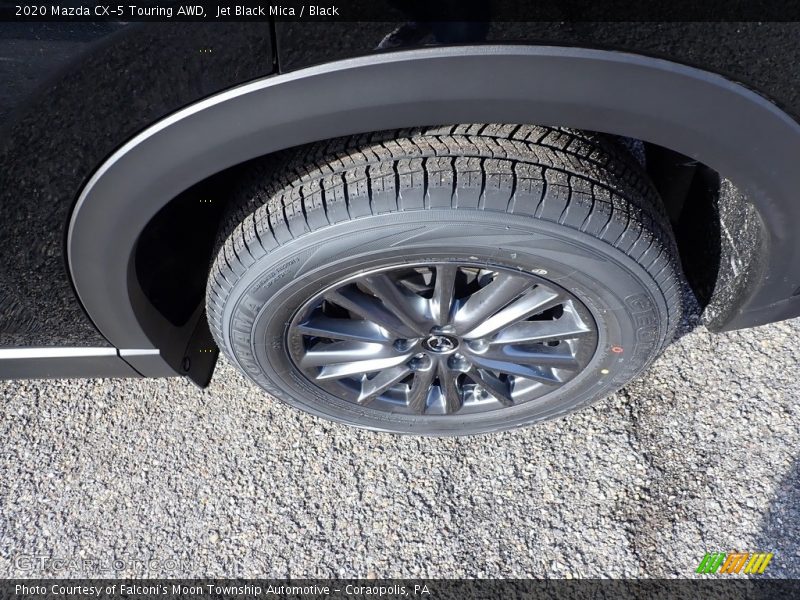 Jet Black Mica / Black 2020 Mazda CX-5 Touring AWD