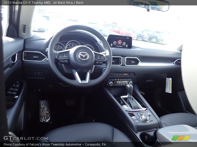 Jet Black Mica / Black 2020 Mazda CX-5 Touring AWD