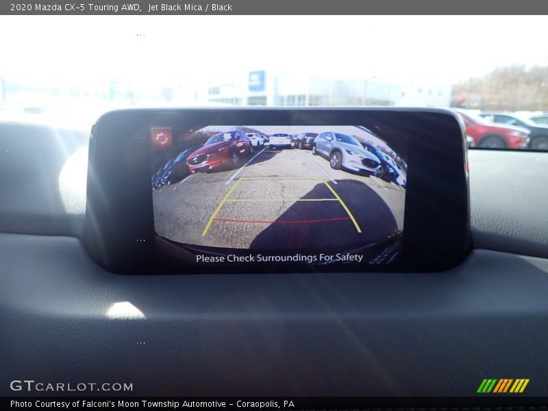 Jet Black Mica / Black 2020 Mazda CX-5 Touring AWD