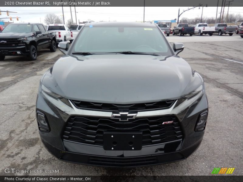 Nightfall Gray Metallic / Jet Black 2020 Chevrolet Blazer RS