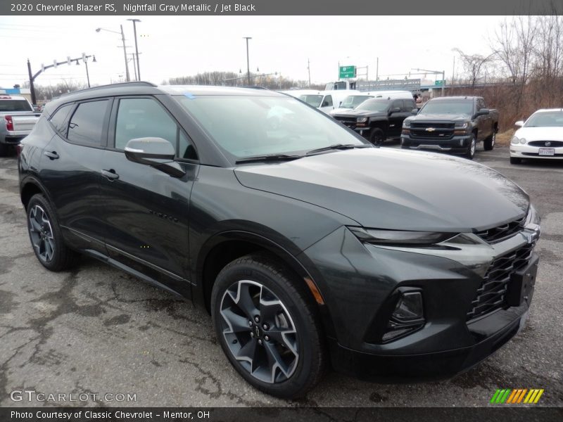 Nightfall Gray Metallic / Jet Black 2020 Chevrolet Blazer RS