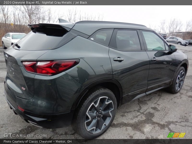 Nightfall Gray Metallic / Jet Black 2020 Chevrolet Blazer RS