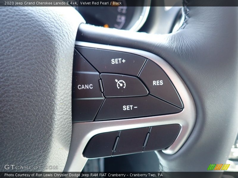 Velvet Red Pearl / Black 2020 Jeep Grand Cherokee Laredo E 4x4