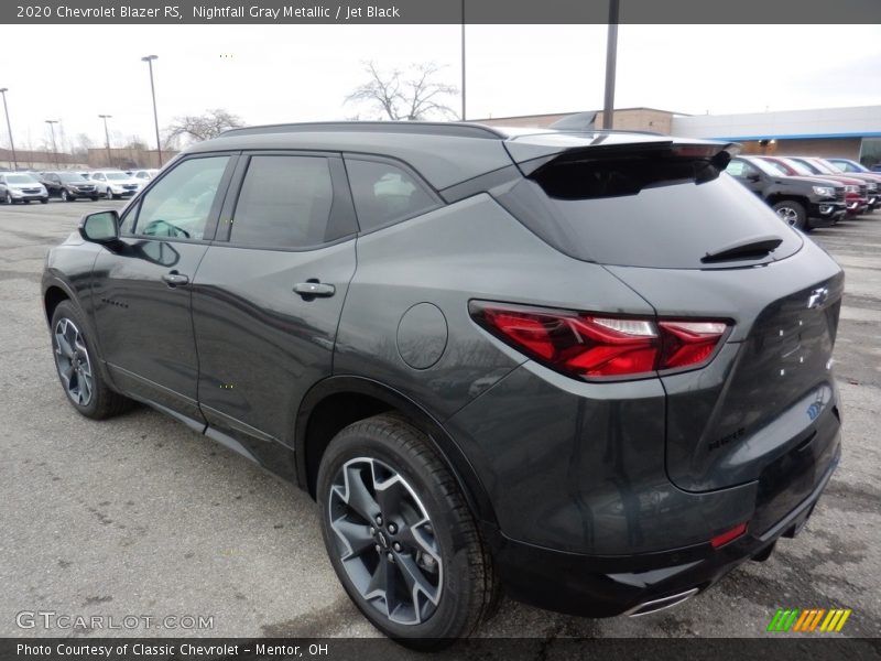 Nightfall Gray Metallic / Jet Black 2020 Chevrolet Blazer RS