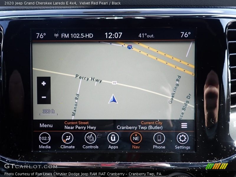 Velvet Red Pearl / Black 2020 Jeep Grand Cherokee Laredo E 4x4
