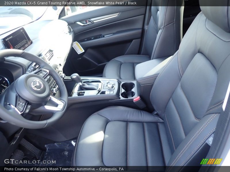 Snowflake White Pearl / Black 2020 Mazda CX-5 Grand Touring Reserve AWD