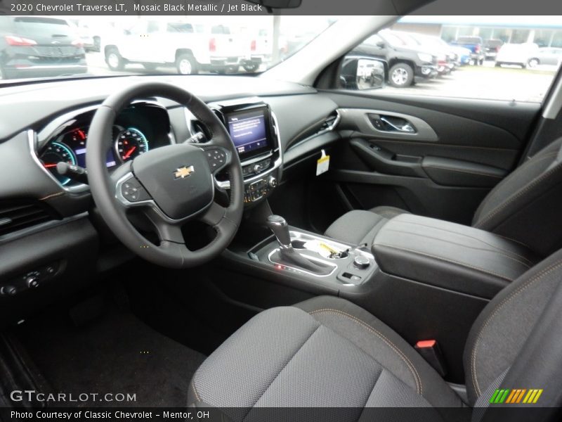  2020 Traverse LT Jet Black Interior