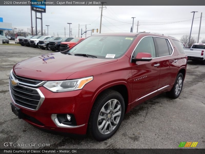 Cajun Red Tintcoat / Jet Black 2020 Chevrolet Traverse Premier