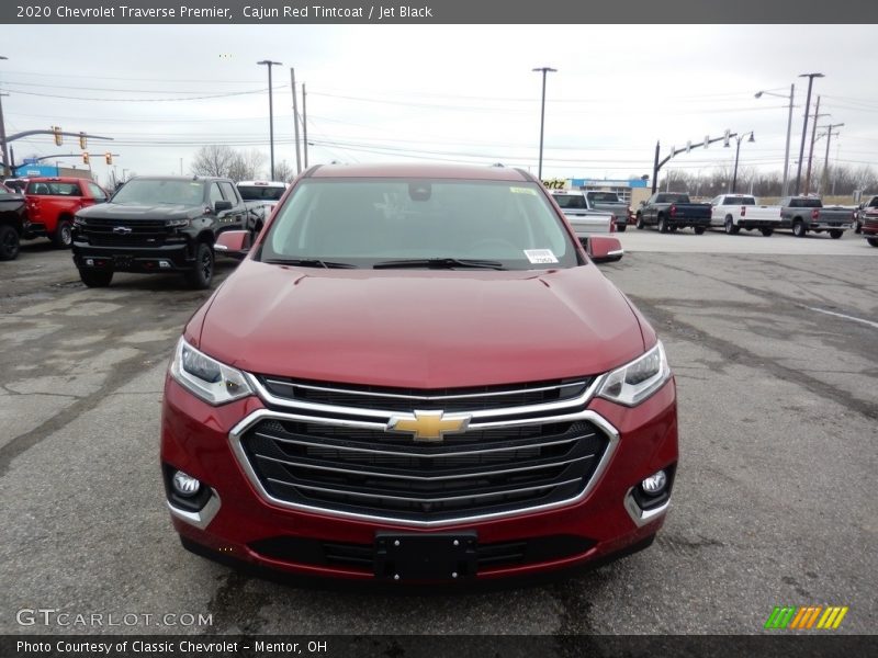 Cajun Red Tintcoat / Jet Black 2020 Chevrolet Traverse Premier