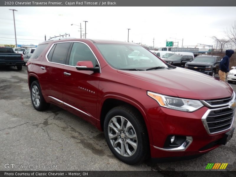 Cajun Red Tintcoat / Jet Black 2020 Chevrolet Traverse Premier
