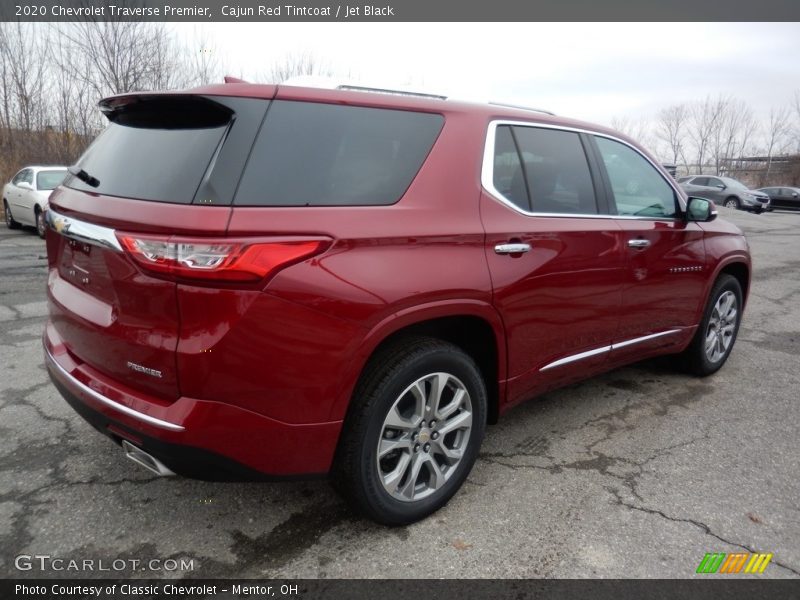 Cajun Red Tintcoat / Jet Black 2020 Chevrolet Traverse Premier