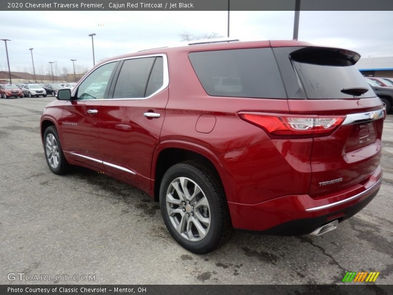 Cajun Red Tintcoat / Jet Black 2020 Chevrolet Traverse Premier