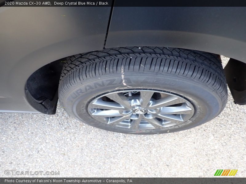 Deep Crystal Blue Mica / Black 2020 Mazda CX-30 AWD
