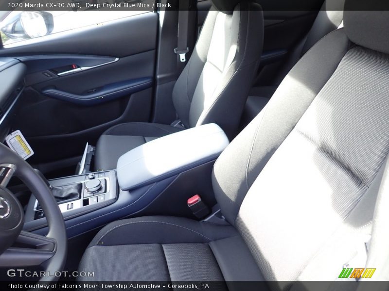 Deep Crystal Blue Mica / Black 2020 Mazda CX-30 AWD