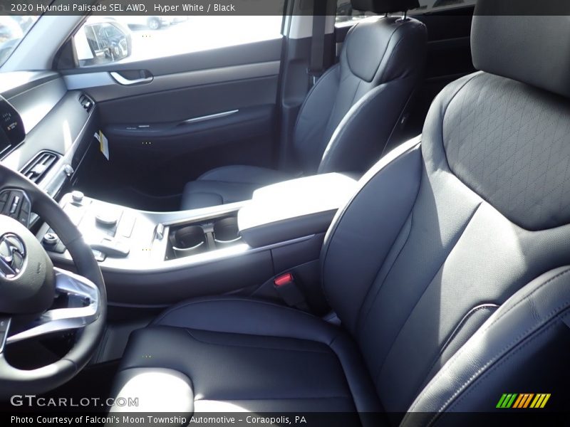 Hyper White / Black 2020 Hyundai Palisade SEL AWD