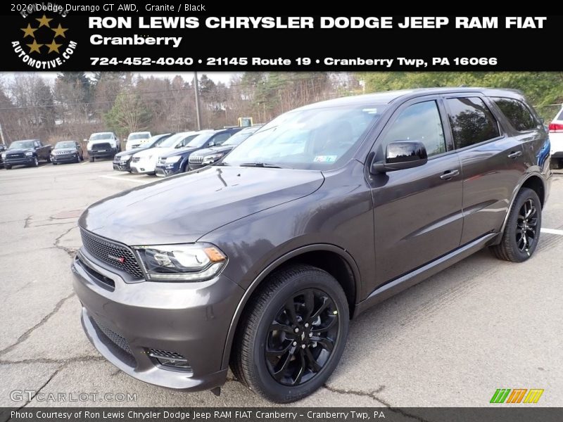 Granite / Black 2020 Dodge Durango GT AWD