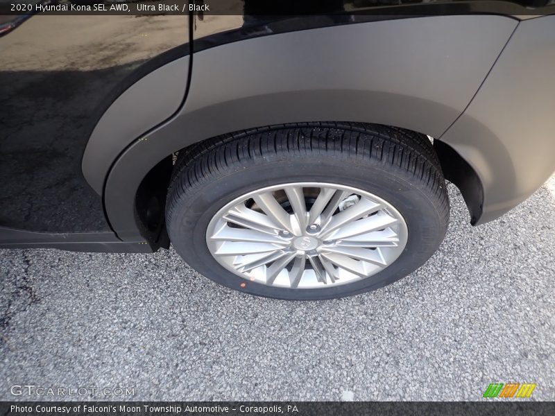Ultra Black / Black 2020 Hyundai Kona SEL AWD