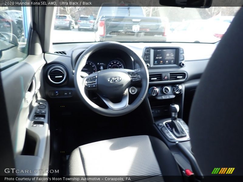 Ultra Black / Black 2020 Hyundai Kona SEL AWD