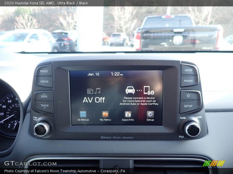 Ultra Black / Black 2020 Hyundai Kona SEL AWD
