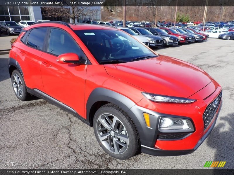 Front 3/4 View of 2020 Kona Ultimate AWD
