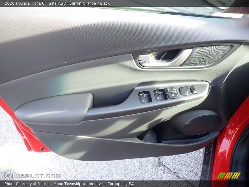 Door Panel of 2020 Kona Ultimate AWD